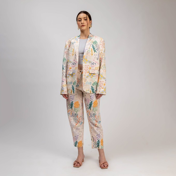 Liza Printed Blazer from Doodlage