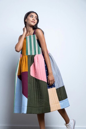 Perle Quilted Dress from Doodlage