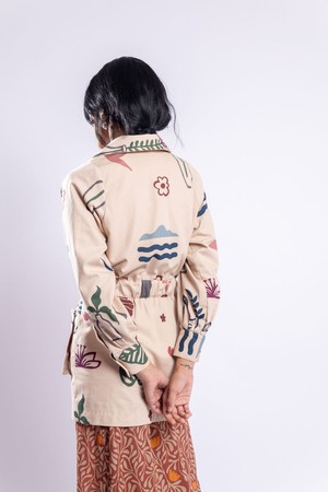 Abigail Printed Jacket from Doodlage