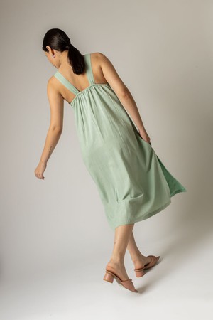 Iris Green Dress from Doodlage