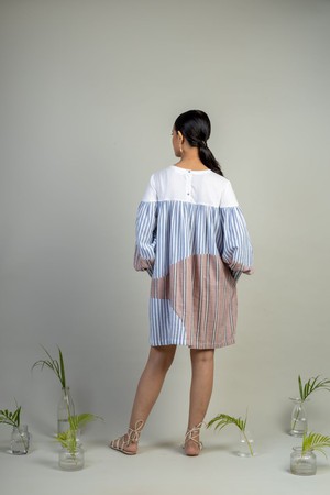 Tyana Panelled Dress from Doodlage