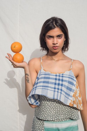 Rowan Panelled Top from Doodlage