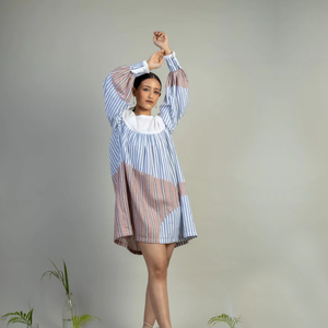 Tyana Panelled Dress from Doodlage