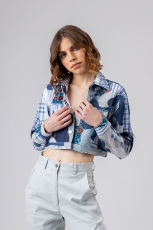 June patchwork jacket from Doodlage