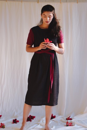 Sue Knotted Dress from Doodlage