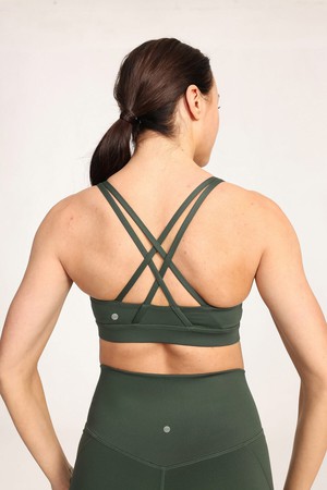 Criss Cross Back Bra from Ecoer Fashion