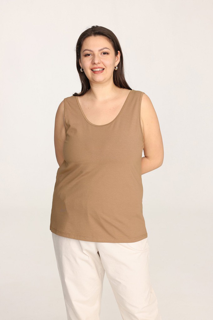 Organic Cotton Basic Tank Top from Ecoer Fashion