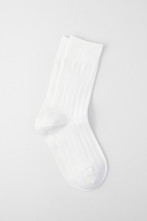 (2 Pairs) Men's Classic Rib Calf Pima Cotton Socks from Ecoer Fashion