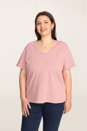 Organic Cotton V-Neck T-Shirt from Ecoer Fashion