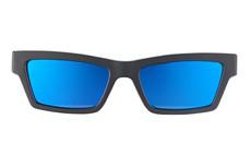 Rectangle Knight Sunglasses via Ecoer Fashion
