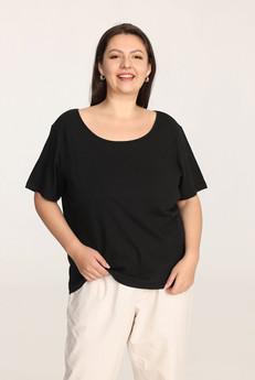 Hemp Scoop Neck T-shirt via Ecoer Fashion