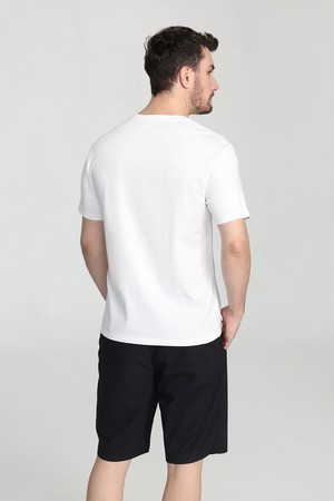 Organic Cotton Fundamental V-neck T-shirt from Ecoer Fashion