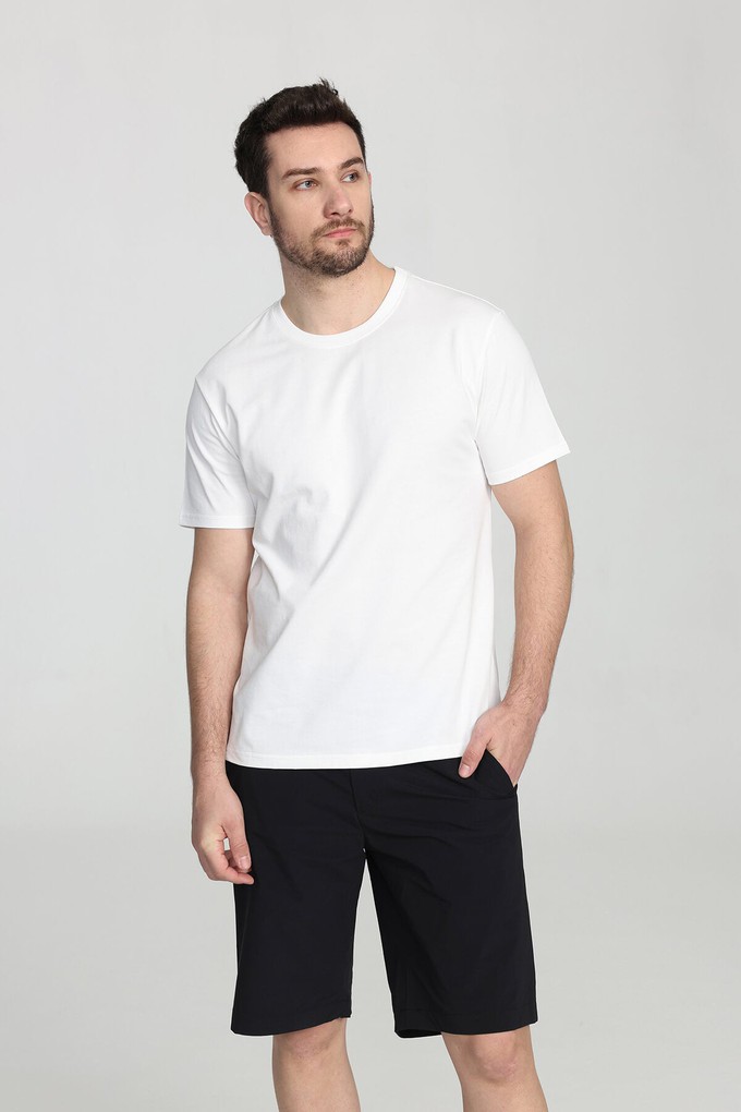 Organic Cotton Basic Crew T-shirt from Ecoer Fashion