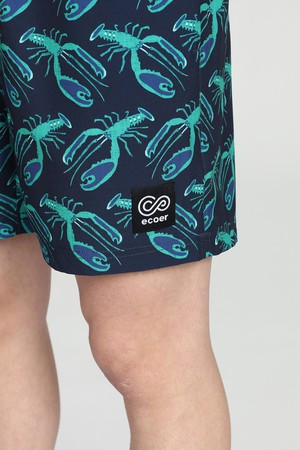 Elastic Waist Swim Trunks from Ecoer Fashion