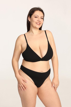 Organic Cotton Soft Triangle Bralette from Ecoer Fashion