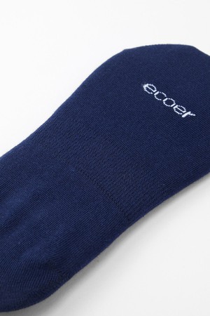 (2 Pairs) Men's Classic No-Show Socks Solid from Ecoer Fashion