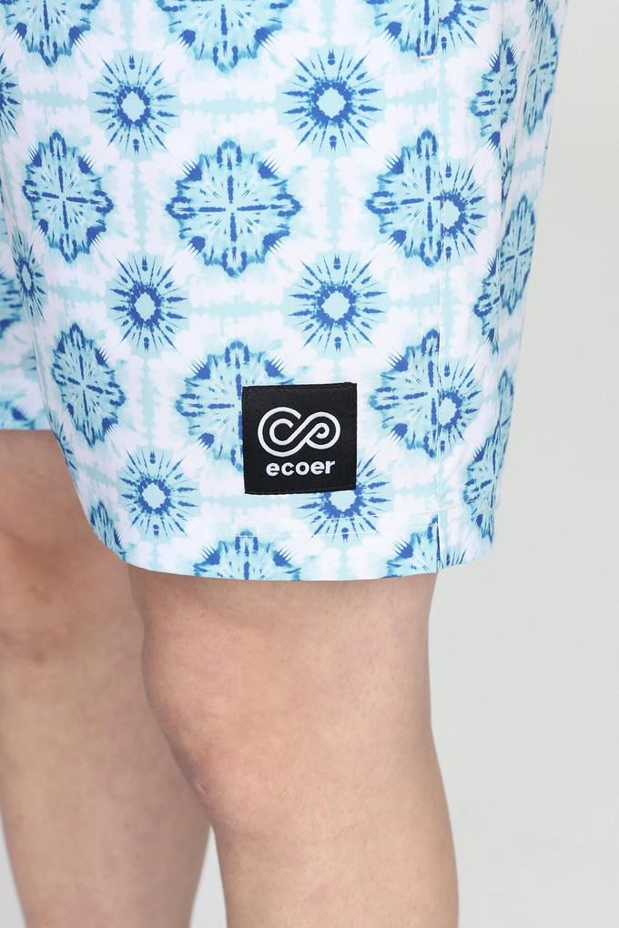 Virtual Flower Swim Shorts from Ecoer Fashion
