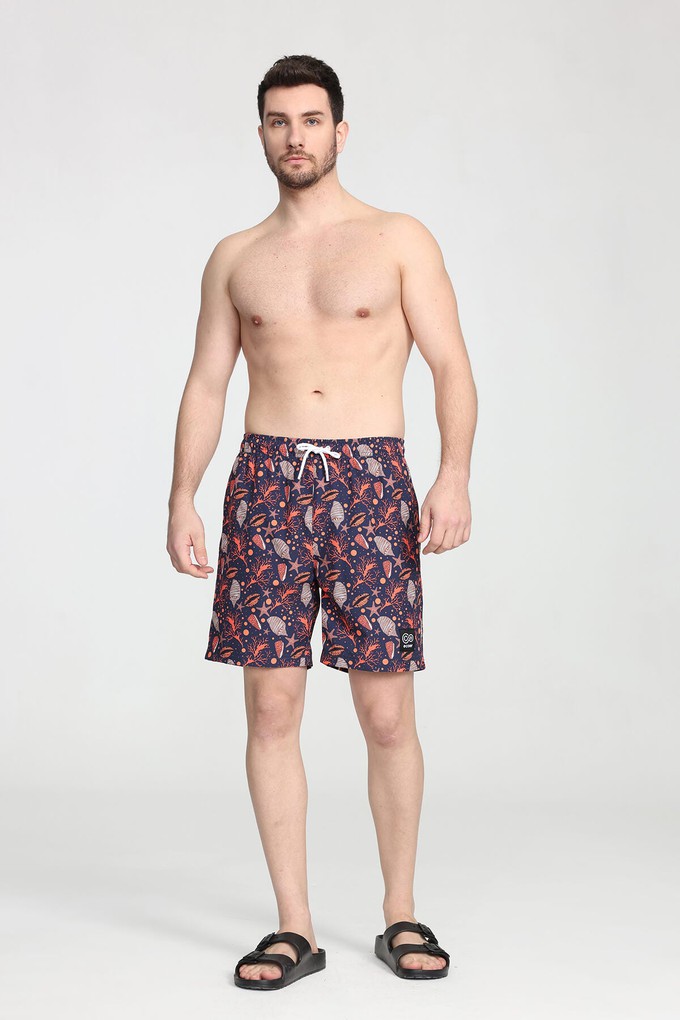 Elastic Waist Swim Trunks from Ecoer Fashion