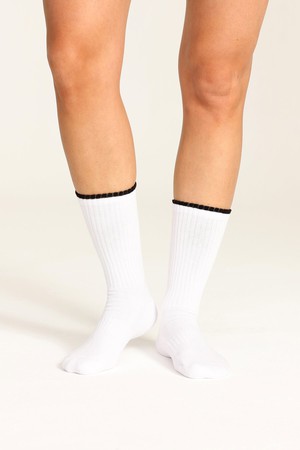 (2 Pairs) Women's Sport Tennis Rib Socks from Ecoer Fashion