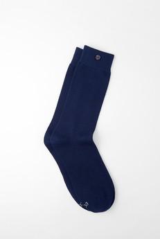 (2 Pairs) Men's Earth Creative Button Socks via Ecoer Fashion