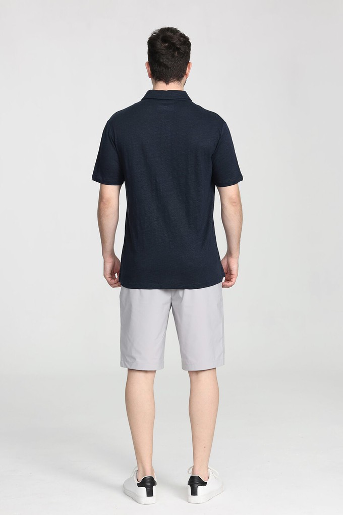 Organic Linen Polo Shirt from Ecoer Fashion