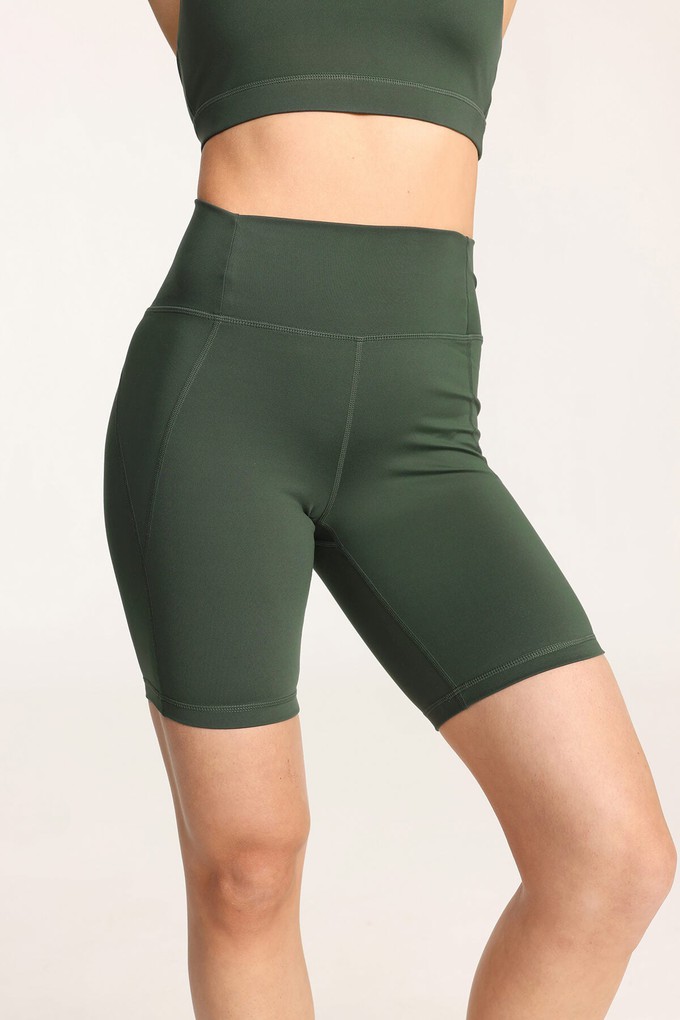 Recycled High-Rise Biker Shorts from Ecoer Fashion