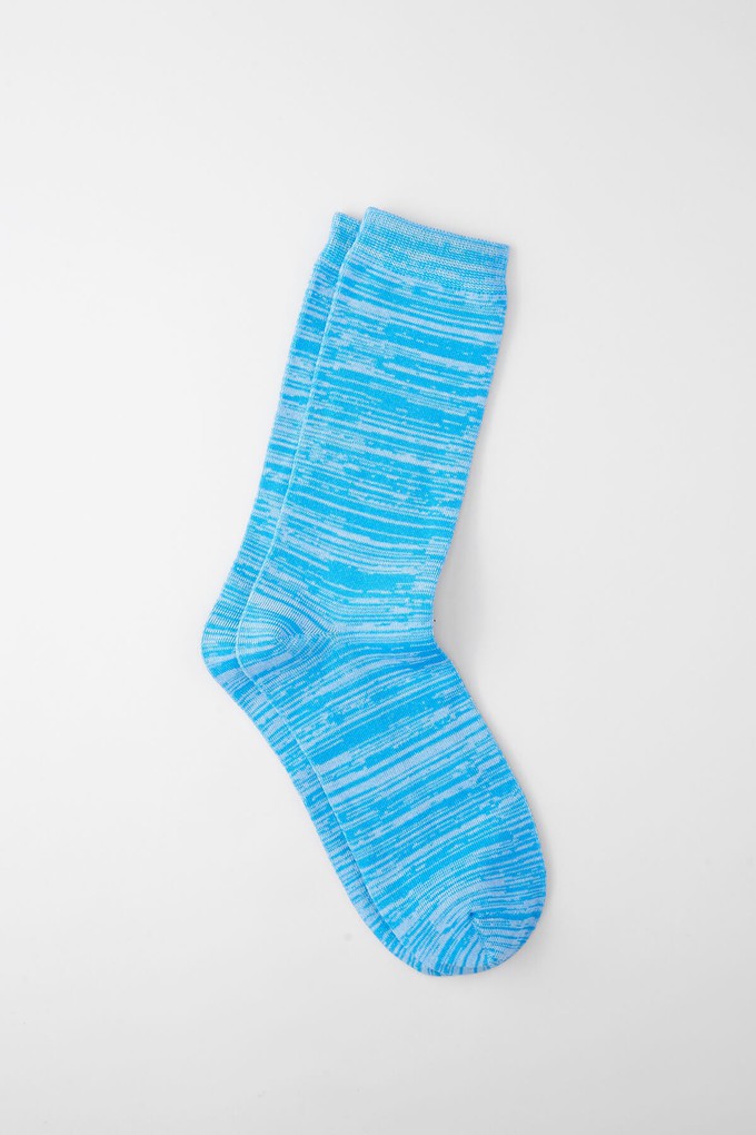 (2 Pairs) Men's Zero Waste Yarn Leftover Socks from Ecoer Fashion