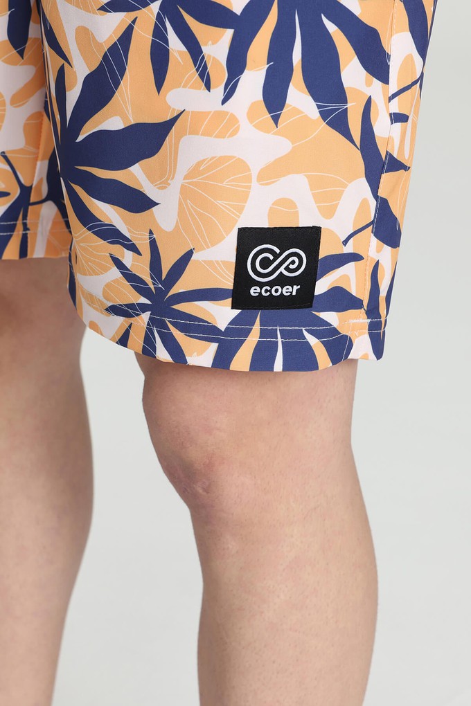 Elastic Waist Swim Trunks from Ecoer Fashion