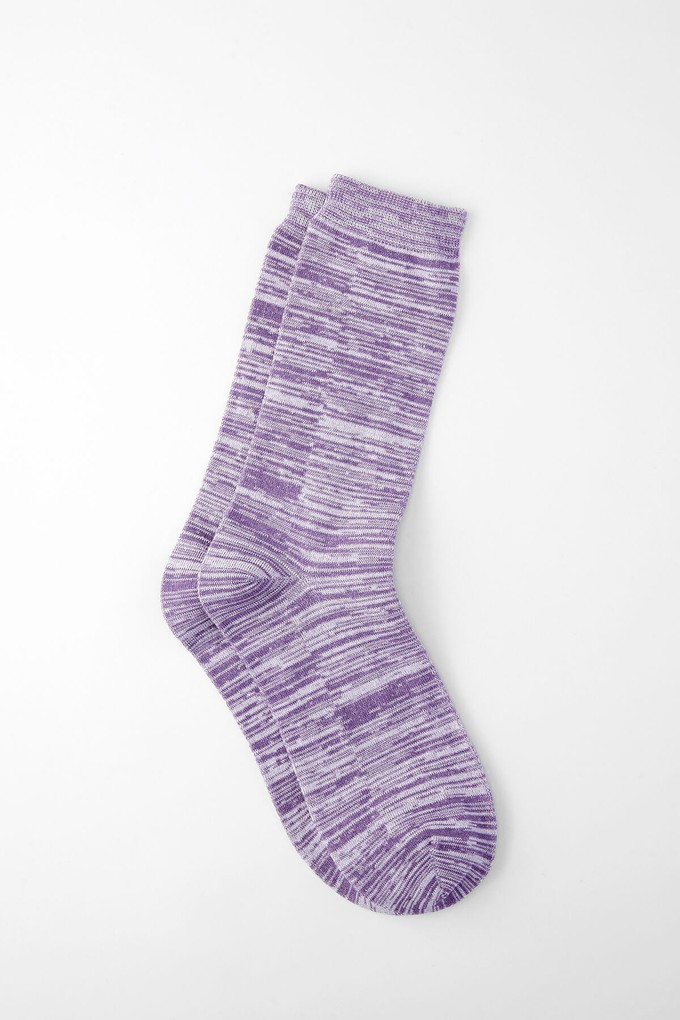 (2 Pairs) Men's Zero Waste Yarn Leftover Socks from Ecoer Fashion