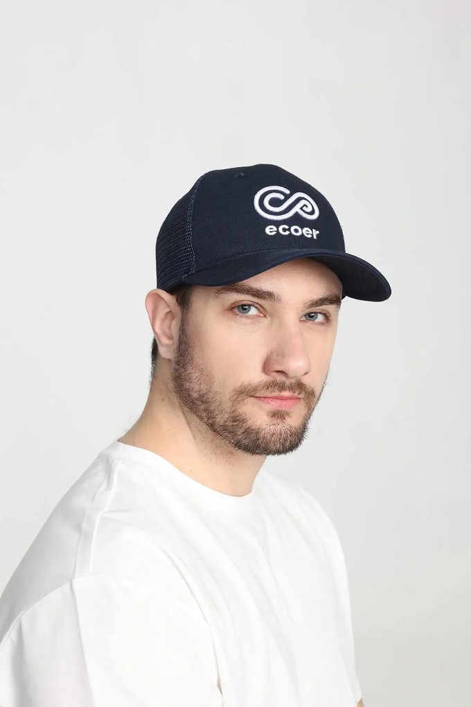 Mesh Back Trucker Hat Unisex from Ecoer Fashion