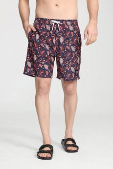 Elastic Waist Swim Trunks via Ecoer Fashion