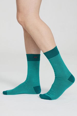 (2 Pairs) Men's Earth Creative Button Socks from Ecoer Fashion