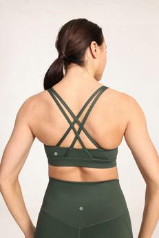 Criss Cross Back Bra via Ecoer Fashion