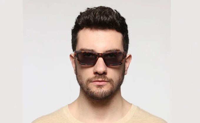 Rectangle Knight Sunglasses from Ecoer Fashion