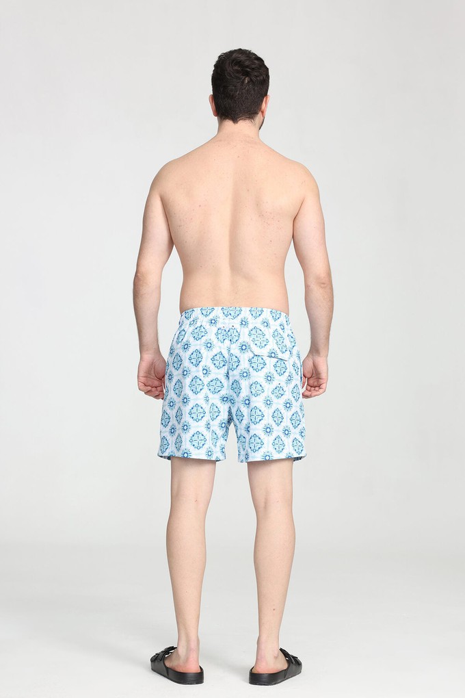 Virtual Flower Swim Shorts from Ecoer Fashion