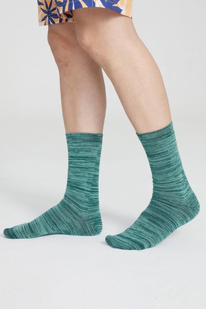 (2 Pairs) Men's Zero Waste Yarn Leftover Socks from Ecoer Fashion