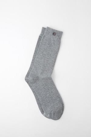 (2 Pairs) Men's Earth Creative Button Socks from Ecoer Fashion