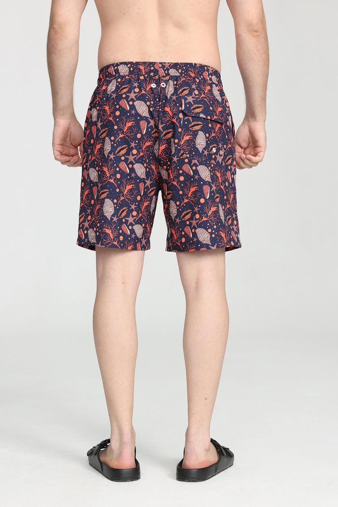 Elastic Waist Swim Trunks from Ecoer Fashion