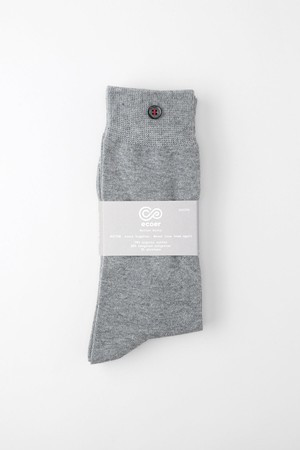 (2 Pairs) Men's Earth Creative Button Socks from Ecoer Fashion