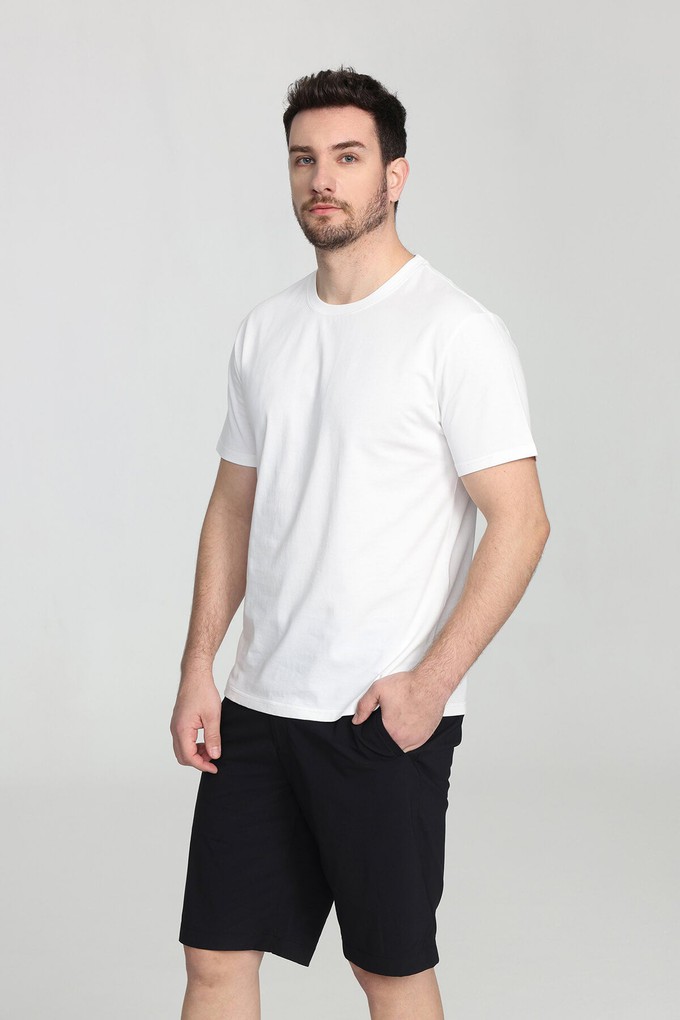 Organic Cotton Basic Crew T-shirt from Ecoer Fashion