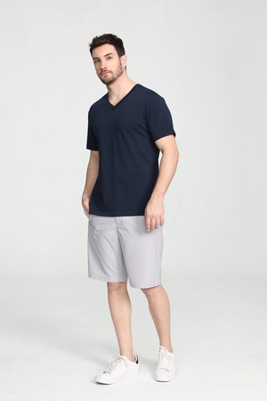 Organic Cotton Fundamental V-neck T-shirt from Ecoer Fashion