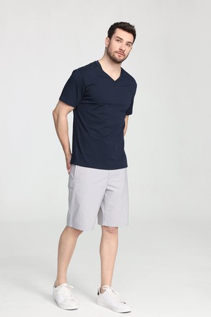 Organic Cotton Fundamental V-neck T-shirt from Ecoer Fashion