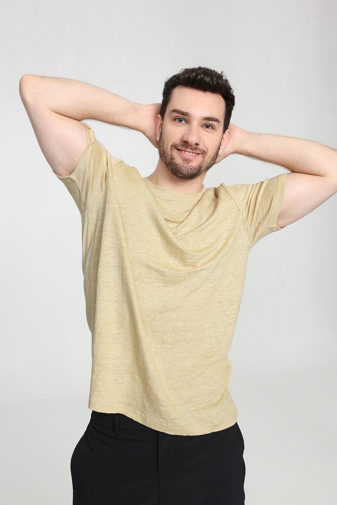 Organic Linen Classic T-Shirt from Ecoer Fashion