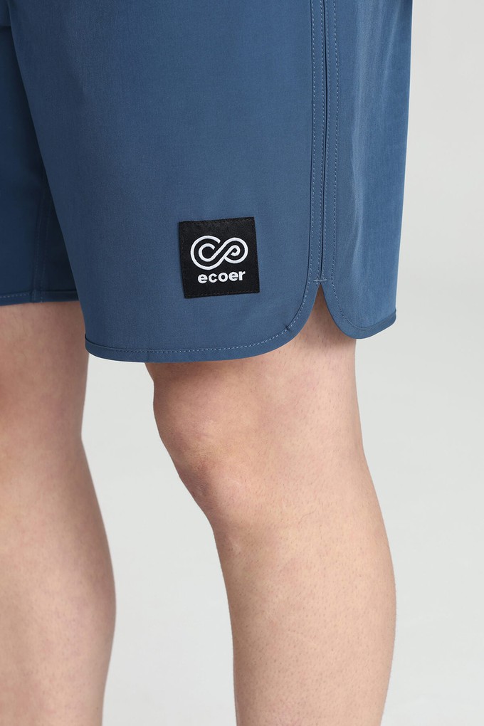 7" Stretch Swim Trunks from Ecoer Fashion