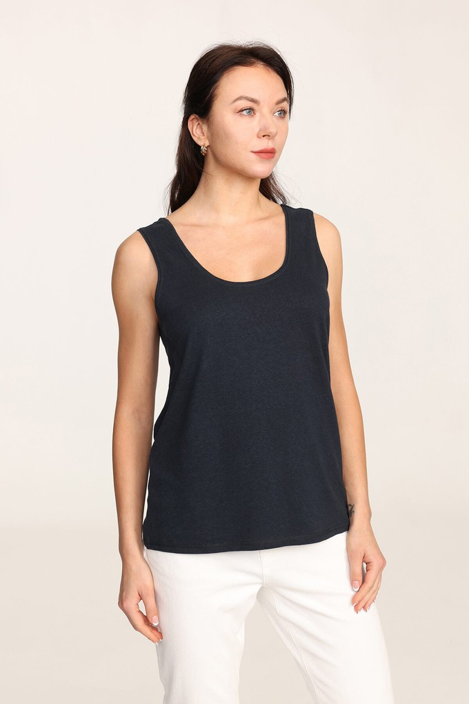 Hemp Scoop Neck Tank from Ecoer Fashion