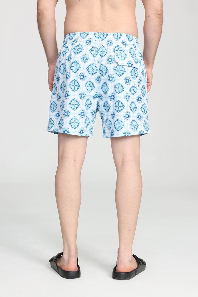 Virtual Flower Swim Shorts from Ecoer Fashion