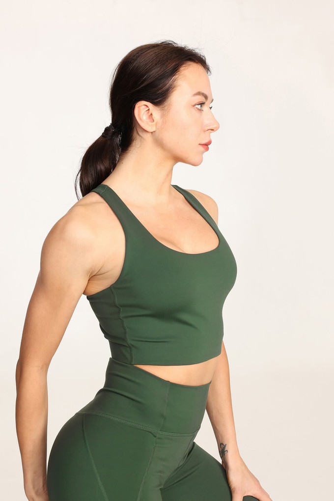 Earth Racerback Bra from Ecoer Fashion