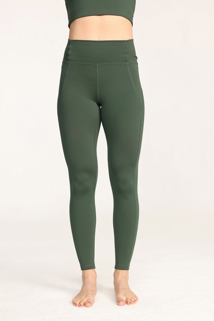 Compressive High-Rise Leggings from Ecoer Fashion