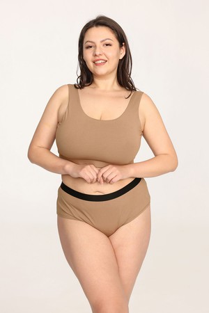 Organic Cotton Classic Bra Top from Ecoer Fashion