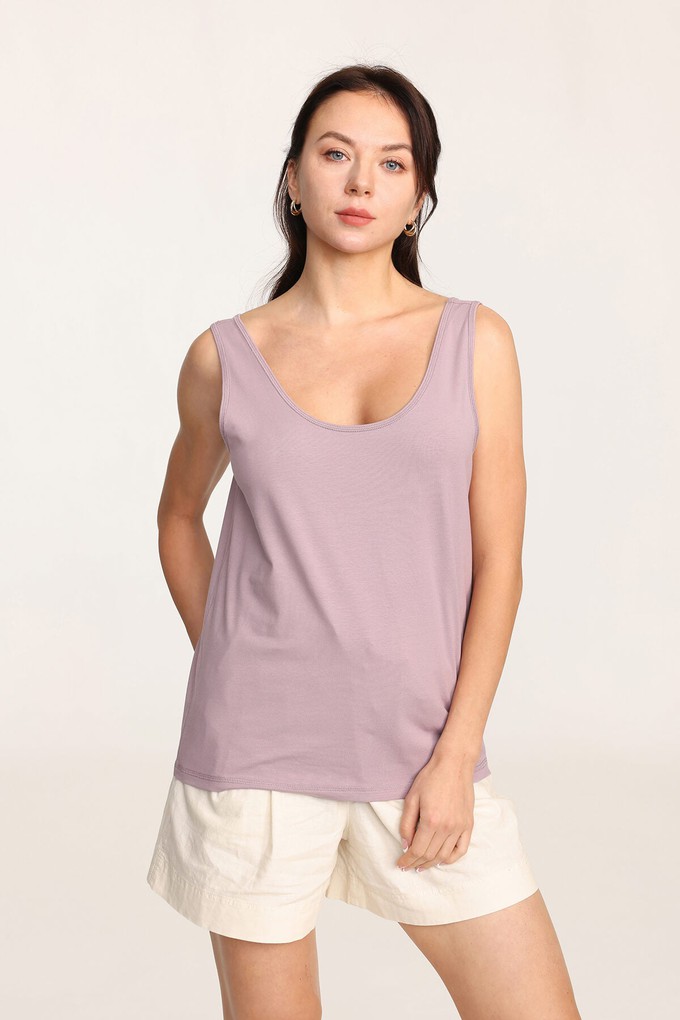 Organic Cotton Basic Tank Top from Ecoer Fashion